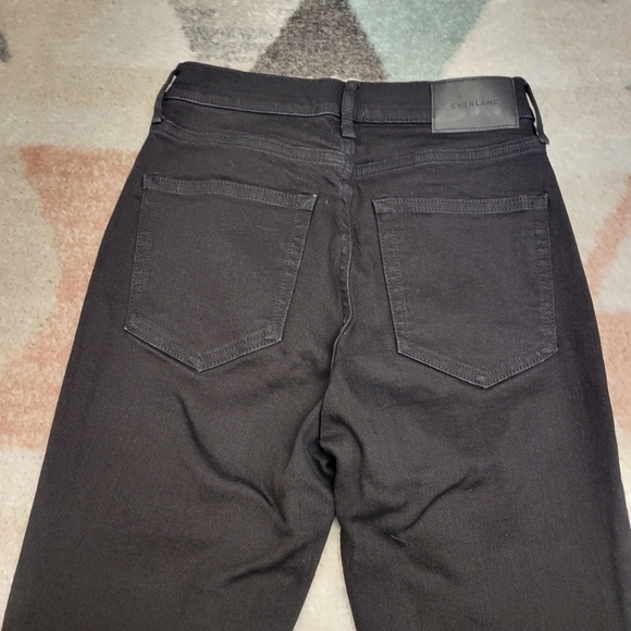 EVERLANE BLACK HIGH RISE SKINNY ANKLE JEANS SIZE 26 - Picture 8 of 9